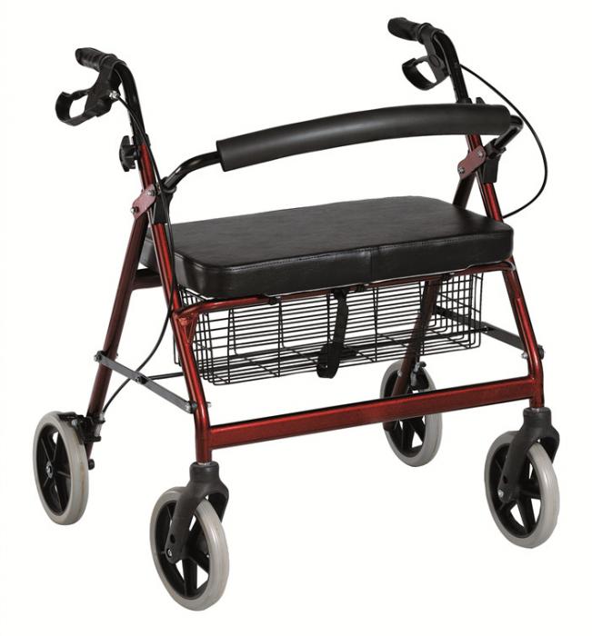 Extra-wide Steel Rollator