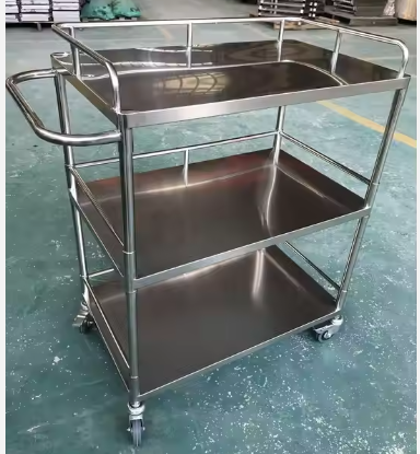 3-layer Instrument Trolley