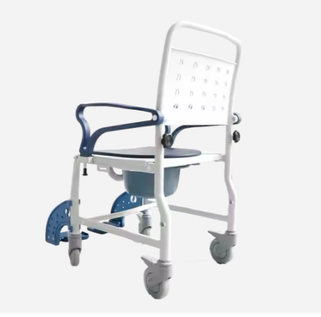4-in-1 Plastic Commode Chair