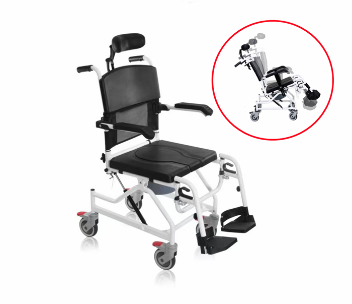 Tilt in Space Toileting and Showering Chairs