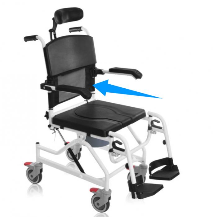 Tilt in Space Toileting and Showering Chairs