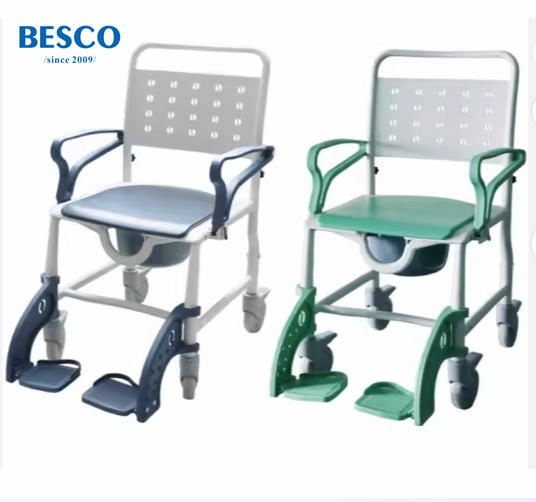 4-in-1 Plastic Commode Chair